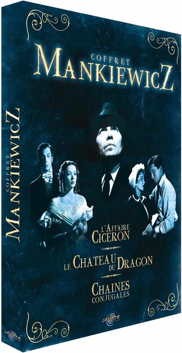 Coffret Mankiewicz : L'affaire Cicéron + Le château du dragon + Chaînes conjugales [DVD]