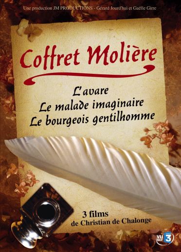 Coffret Molière - L'avare + Le bourgeois gentilhomme + Le malade imaginaire [DVD]
