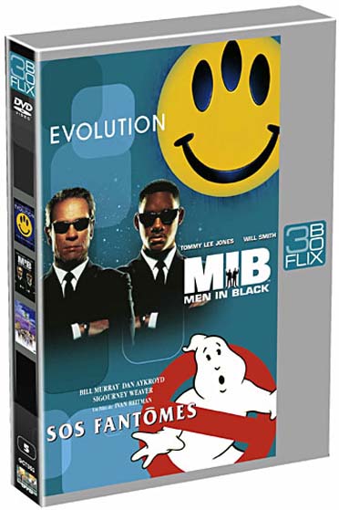 Flix Box - 5 - SOS Fantômes + Men in Black + Evolution [DVD]
