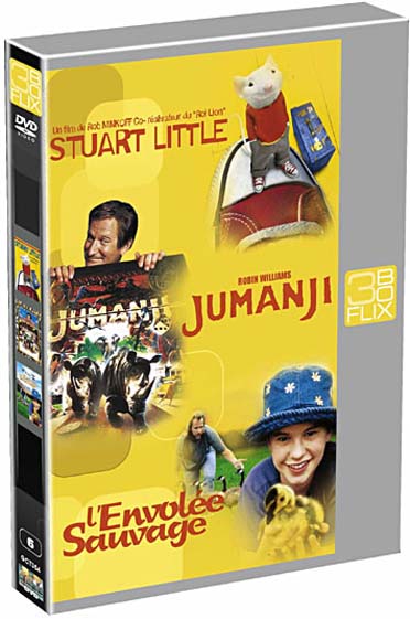 Flix Box - 6 - Stuart Little + Jumanji + L'envolée sauvage [DVD]