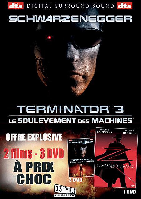 Terminator 3 - Le soulèvement des machines + Le masque de Zorro [DVD]