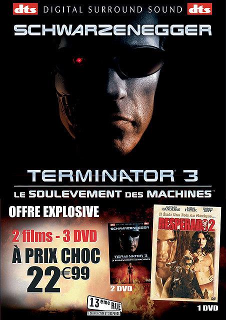 Terminator 3 - Le soulèvement des machines + Desperado 2 - Il était une fois au Mexique [DVD]