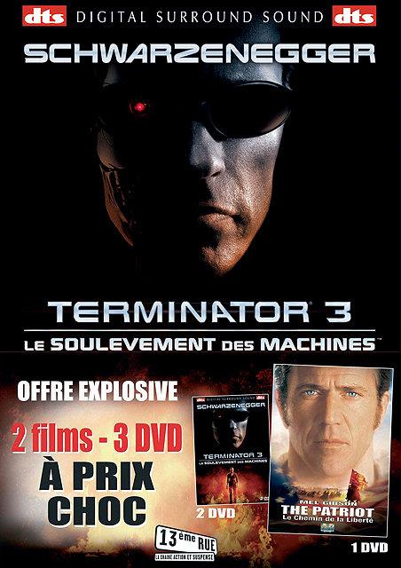 Terminator 3 - Le soulèvement des machines + The Patriot - Le chemin de la liberté [DVD]