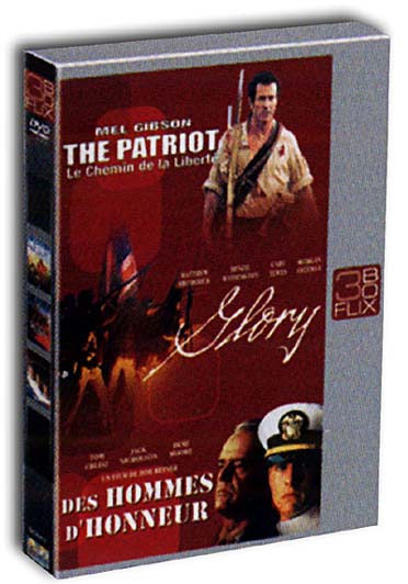 Flix Box - 14 - The Patriot - Le chemin de la liberté + Glory + Des hommes d'honneur [DVD]