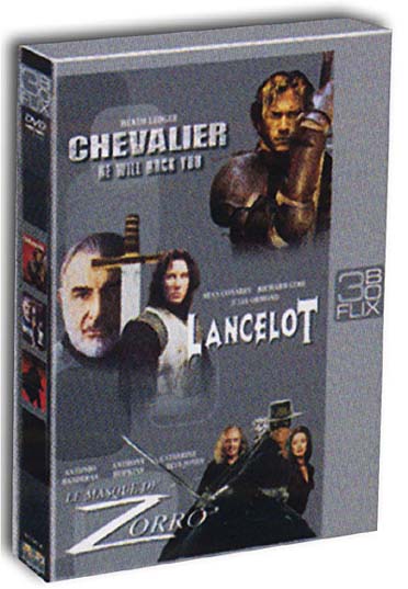 Flix Box - 15 - Chevalier + Lancelot + Le masque de Zorro [DVD]