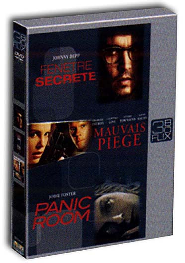Flix Box - 16 - Fenêtre secrète + Mauvais piège + Panic Room [DVD]