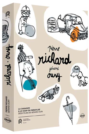 Pierre Richard & Gérard Oury : La carapate + Le coup du parapluie [DVD]