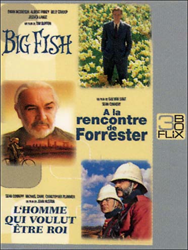 Flix Box - 22 : Big Fish + A la rencontre de Forrester + L'homme qui voulut être roi [DVD]