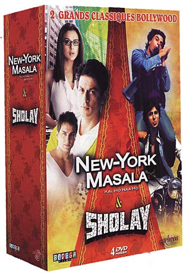 Coffret Bollywood 3 - New-York Masala + Sholay [DVD]