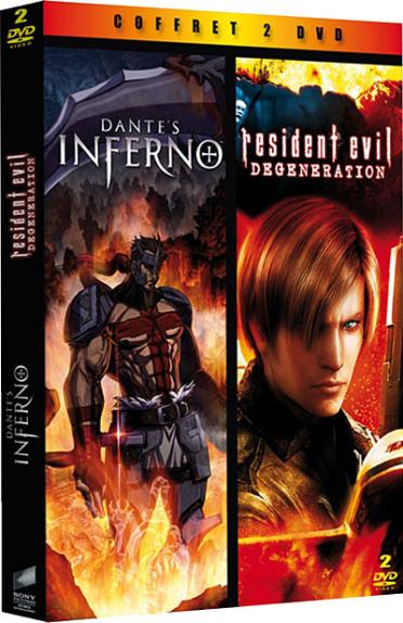 Coffret animation - Dante's Inferno + Resident Evil Degeneration [DVD]