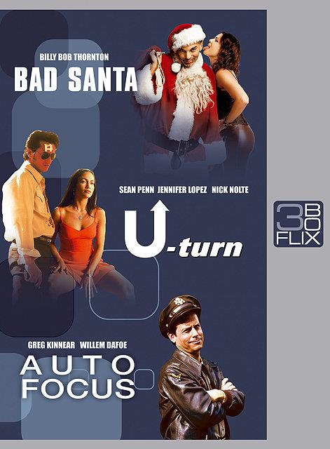 Flix Box - 28 - Bad Santa + U Turn - Ici commence l'enfer + Auto Focus [DVD]