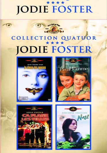 Jodie Foster - Coffret : Nell + Le petit homme + Le silence des agneaux + Ça plane les filles [DVD]