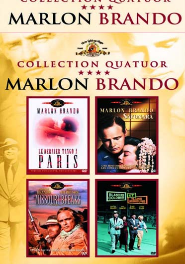 Marlon Brando : - Sayonara + Dernier tango à Paris + Missouri Breaks + Blanches colombes et vilains messieurs [DVD]