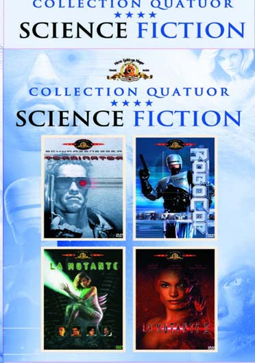 Science Fiction - Coffret : Terminator + Robocop + La mutante + La mutante II [DVD]