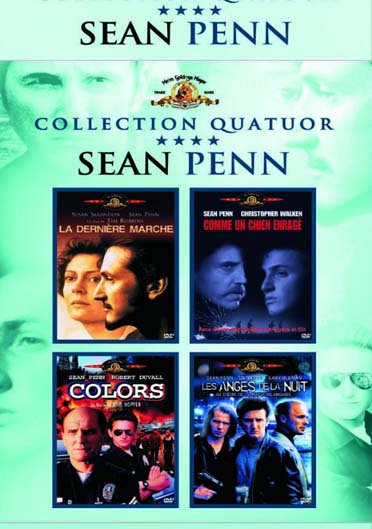 Sean Penn - Collection Quatuor : Les anges de la nuit + Colors + Comme un chien enragé + La dernière marche [DVD]