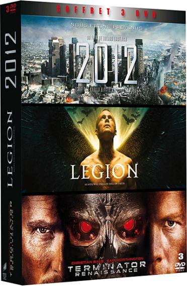 Coffret Blockbuster - 2012 + Terminator Renaissance + Légion, l'armée des anges [DVD]