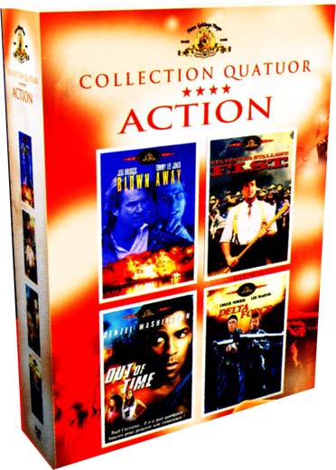 Action - Coffret : Blown Away + F.I.S.T. + Out of Time + Delta Force [DVD]