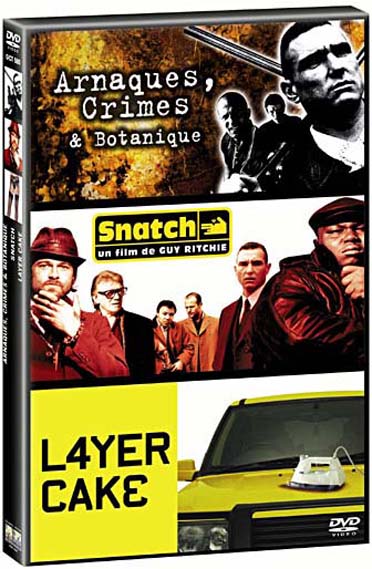 Layer Cake + Snatch - Tu braques ou tu raques + Arnaques, crimes et botanique [DVD]