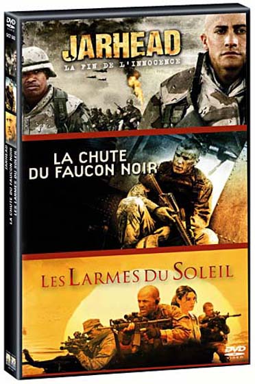 Jarhead, la fin de l'innocence + La chute du faucon noir + Les larmes du soleil [DVD]