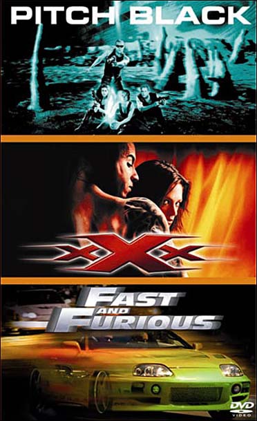 Pitch Black + xXx + Fast and Furious [DVD]