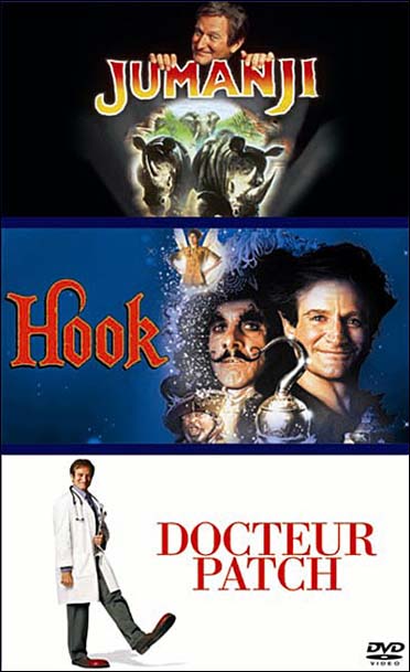 Jumanji + Hook, ou la revanche du Capitaine Crochet + Docteur Patch [DVD]