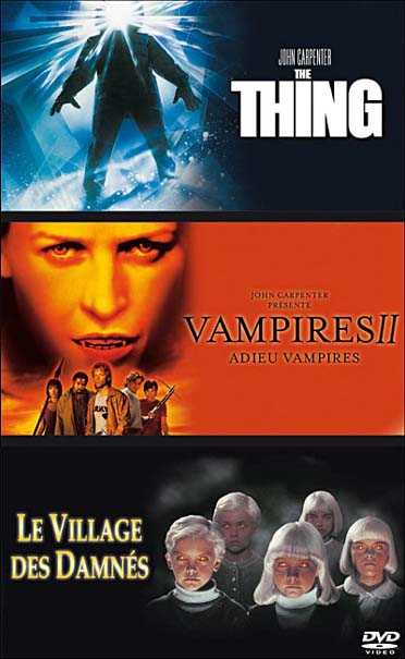 The Thing + Le village des damnés + Vampires II, adieu vampires [DVD]