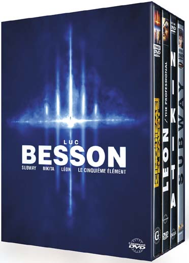 Luc Besson - Coffret : Subway + Nikita + Léon + Le Cinquième Elément [DVD]