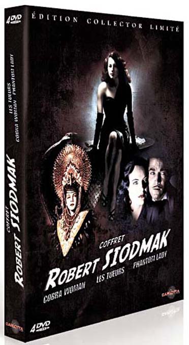 Robert Siodmak - Coffret : Les tueurs + Phantom Lady + Cobra Woman [DVD]