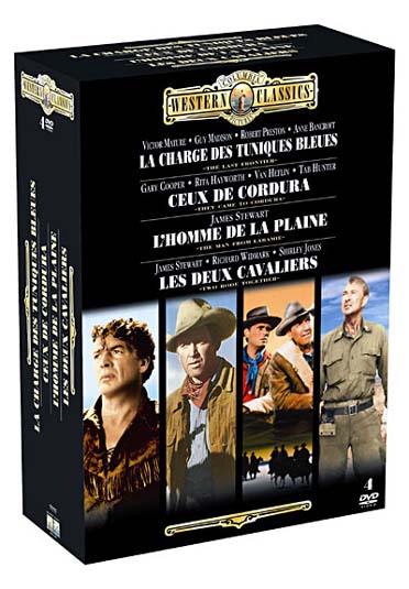 Columbia Western Classics - La charge des tuniques bleues + Ceux du Cordura + L'homme de la plaine + Les deux cavaliers [DVD]