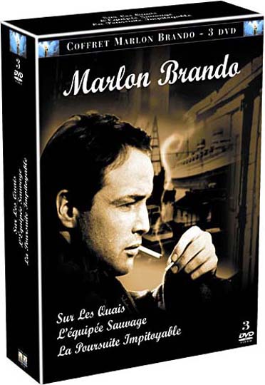 Marlon Brando - coffret - Sur les quais + L'équipee sauvage + La poursuite impitoyable [DVD]