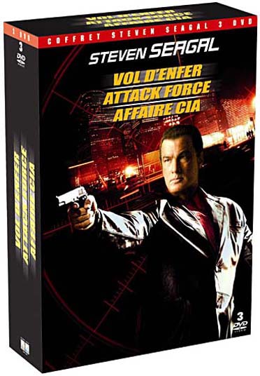 Coffret Steven Seagal - Vol d'enfer + Attack Force + L'affaire CIA [DVD]