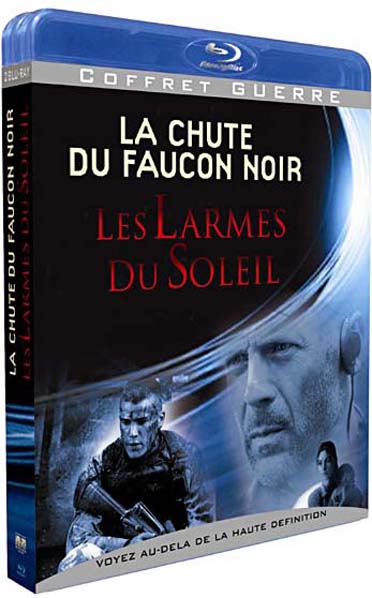 Lcoffret a chute du faucon noir ; les larmes du soleil [Blu-ray]