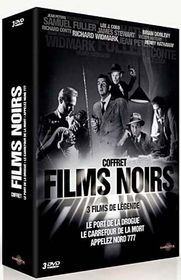 Films Noirs - Coffret - Le carrefour de la mort + Appelez nord 777 + Le port de la drogue [DVD]