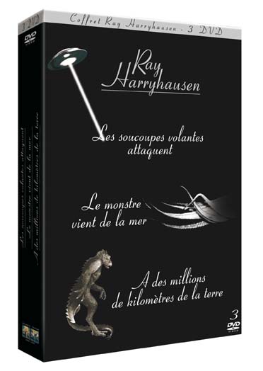 Ray Harryhausen - Coffret - Les soucoupes volantes attaquent + Le monstre vient de la mer + À des millions de kilomètres de la Terre [DVD]