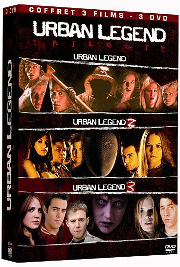 Coffret urban legend : urban legend 1 ; urban legend 2 ; urban legend 3 [DVD]
