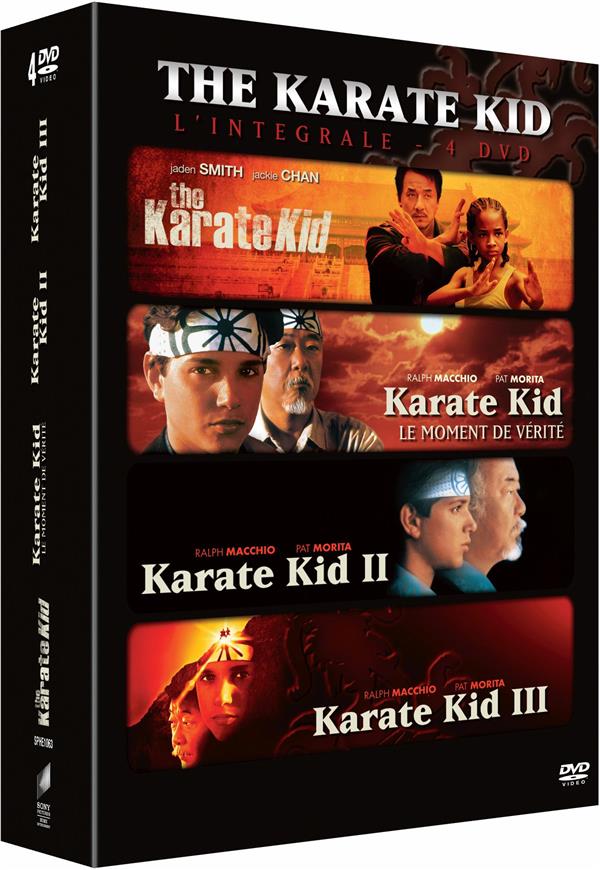 The Karate Kid (2010) + Karaté Kid + Karaté Kid II + Karaté Kid III [DVD] - flash vidéo