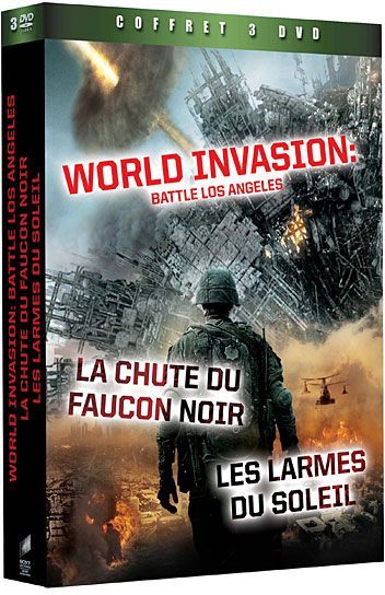 World Invasion: Battle Los Angeles + La chute du faucon noir + Les larmes du soleil [DVD]