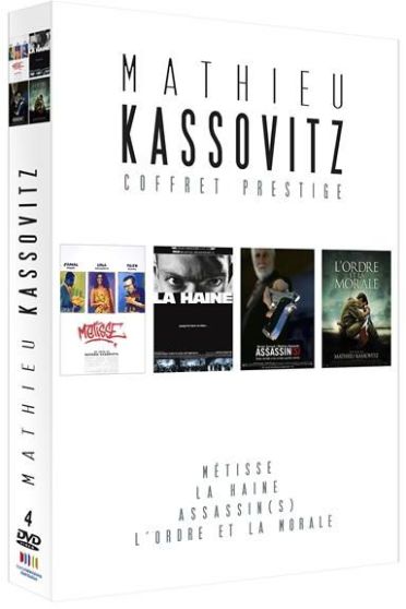 Mathieu Kassovitz - Coffret - La haine + Assassin(s) + Métisse + L'ordre et la morale [DVD]