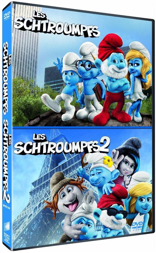 Les Schtroumpfs + Les Schtroumpfs 2 [DVD] - flash vidéo