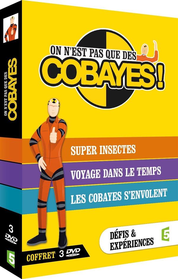 On n'est pas que des cobayes ! - Coffret : Supers insectes + Voyage dans le temps + Les cobayes s'envolent [DVD]