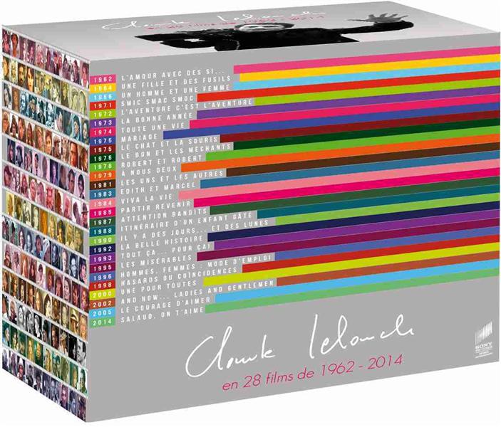 Claude Lelouch en 28 films de 1962-2014 [DVD]