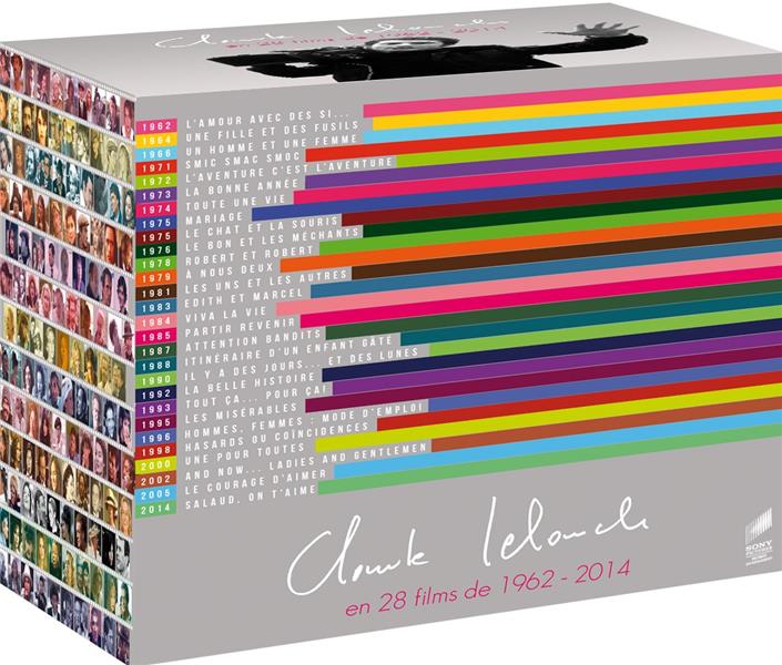 Claude Lelouch en 28 films de 1962-2014 [DVD]