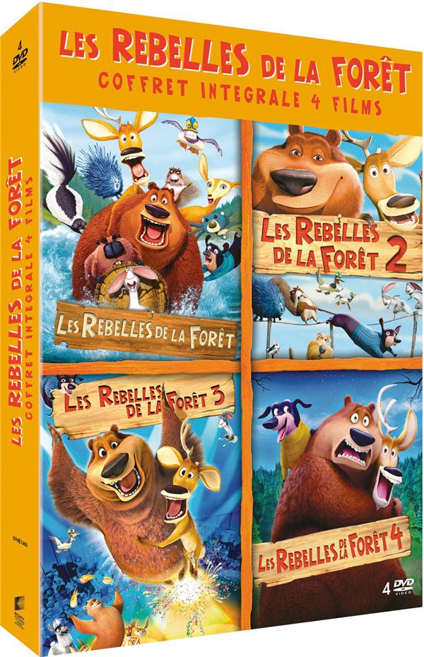 Les Rebelles de la forêt - Tetralogie [DVD]