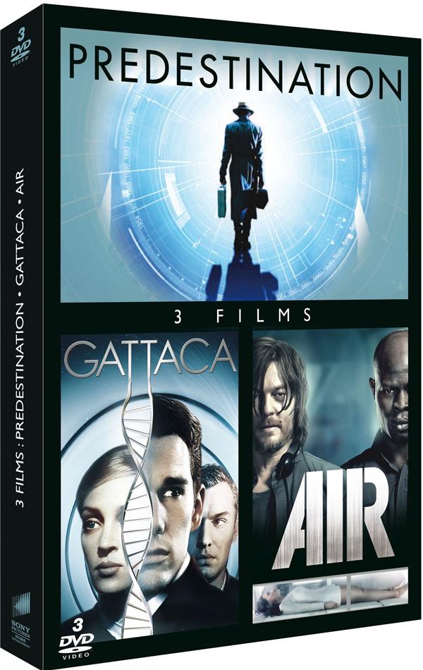 Coffret 3 films : Predestination + Gattaca + Air [DVD]