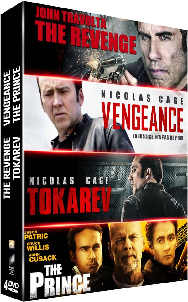 The Revenge + Vengeance + Tokarev + The Prince [DVD]