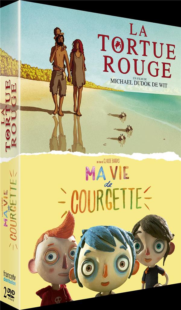 La Tortue Rouge + Ma vie de Courgette [DVD]