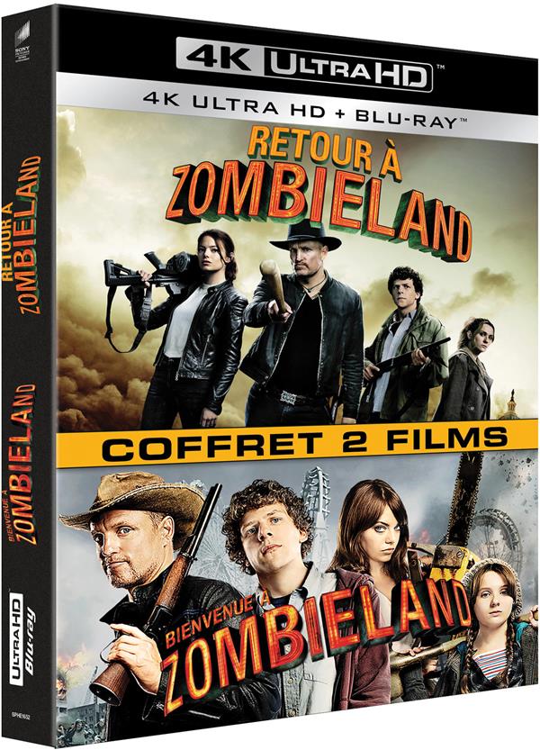 Bienvenue à Zombieland + Retour à Zombieland [4K Ultra HD]