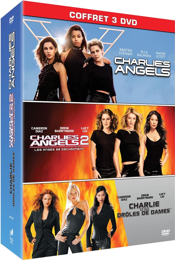 Charlie et ses drôles de dames + Charlie's Angels 2 : Les Anges se déchaînent + Charlie's Angels [DVD]