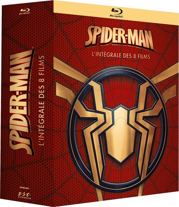 Spider-Man - L'Intégrale 8 films [Blu-ray]