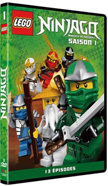 LEGO Ninjago, Les maîtres du Spinjitzu - Saison 1 [DVD]